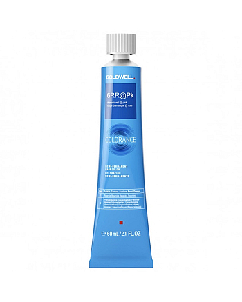 Goldwell Colorance - Тонирующая крем-краска для волос 6RR@PK волнующий красный с розовым сиянием 60 мл - hairs-russia.ru